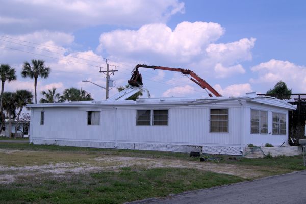 Mobile Home Demolition in Crestview