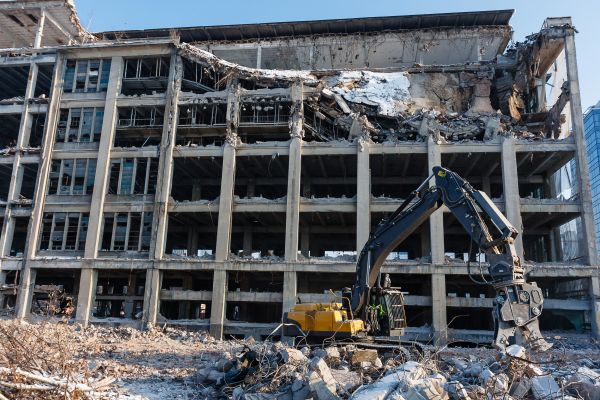 Commercial Building Demolition in Crestview