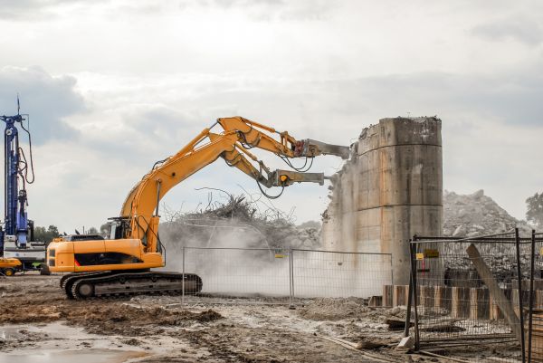 Silo Demolition in Crestview