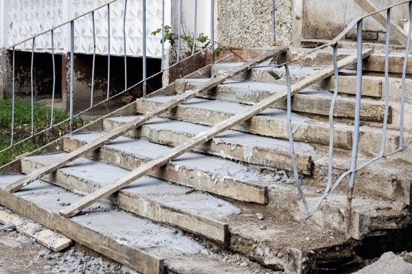 Staircase Demolition in Crestview
